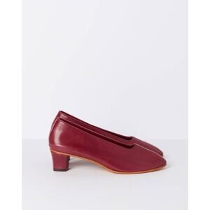 Martiniano High Glove Heels Shoes in Wine 38.5